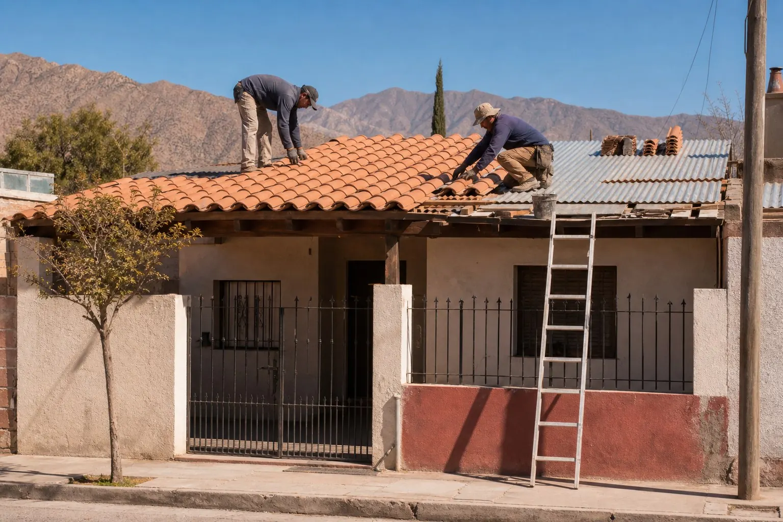 Cambio de cubierta y aislación