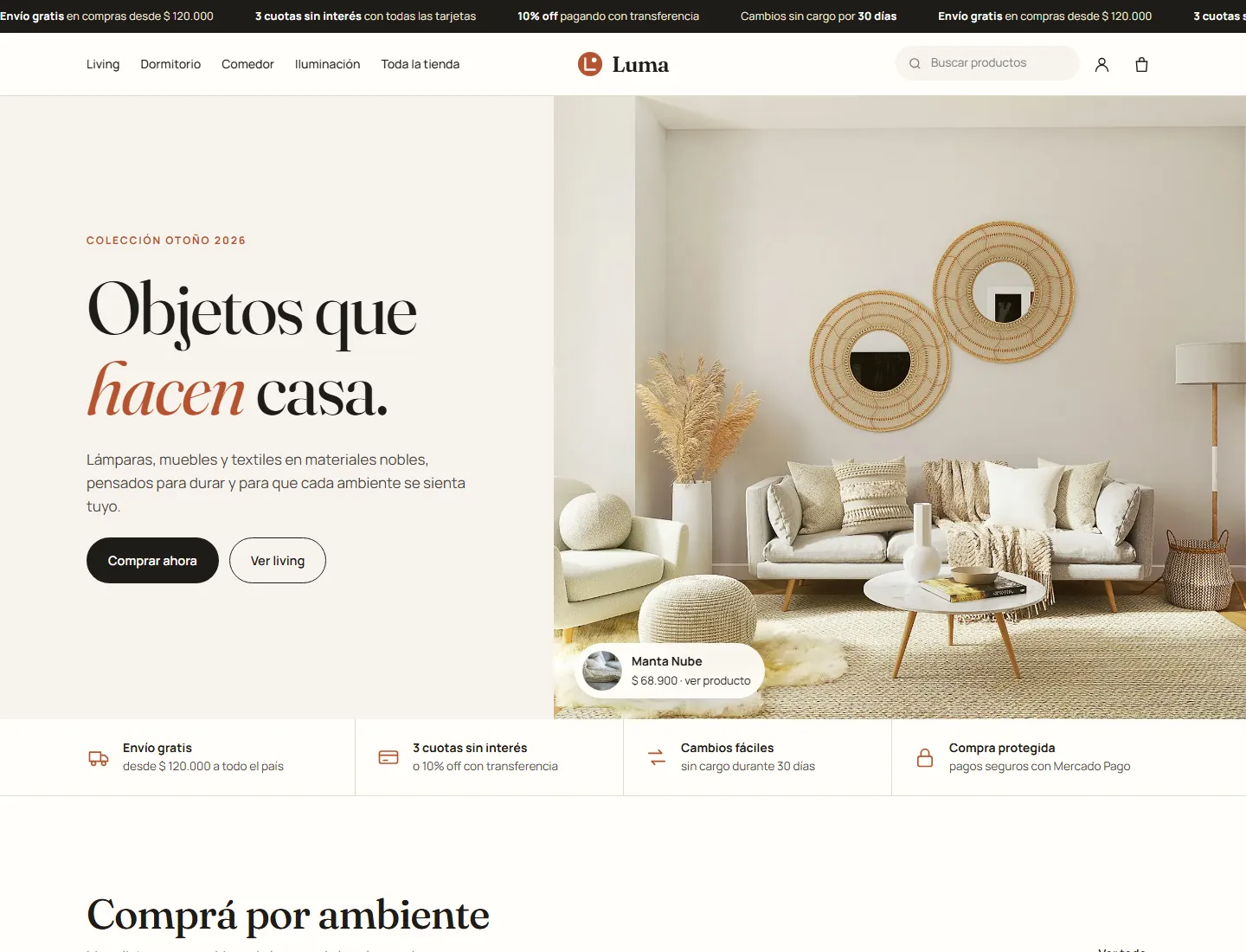 Tienda ecommerce